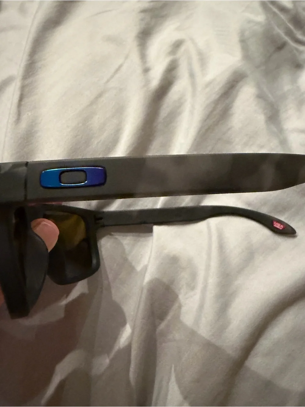 Oakley Holbrook Sunglasses with Blue Lenses